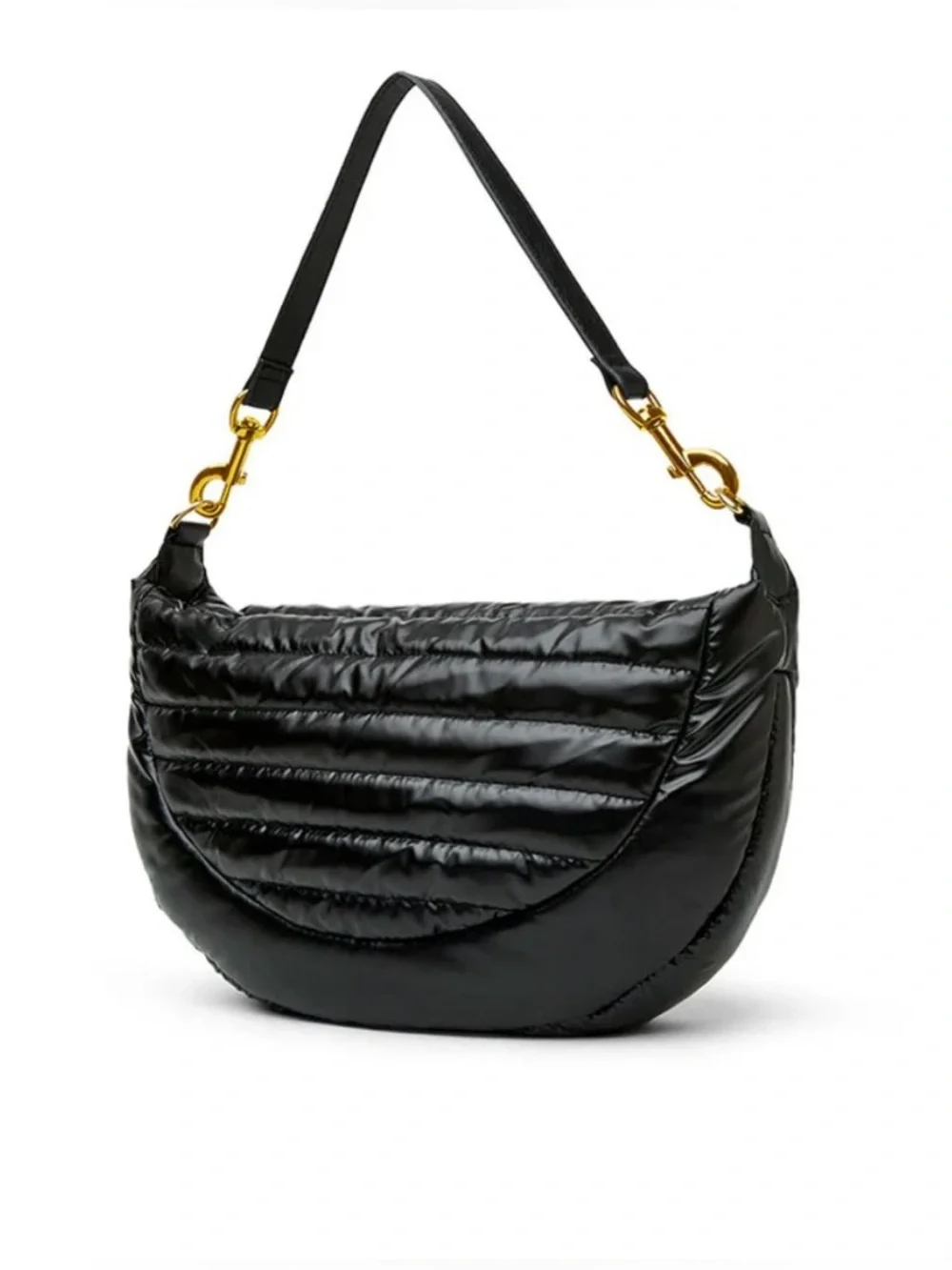 THINK ROYLN Elton Bag in Pearl Black‎ with Gold NIB